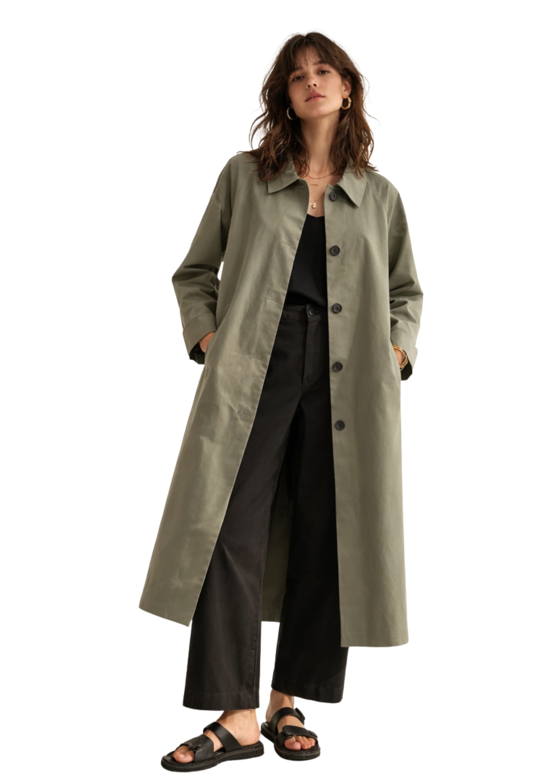 Trench Woman The M over