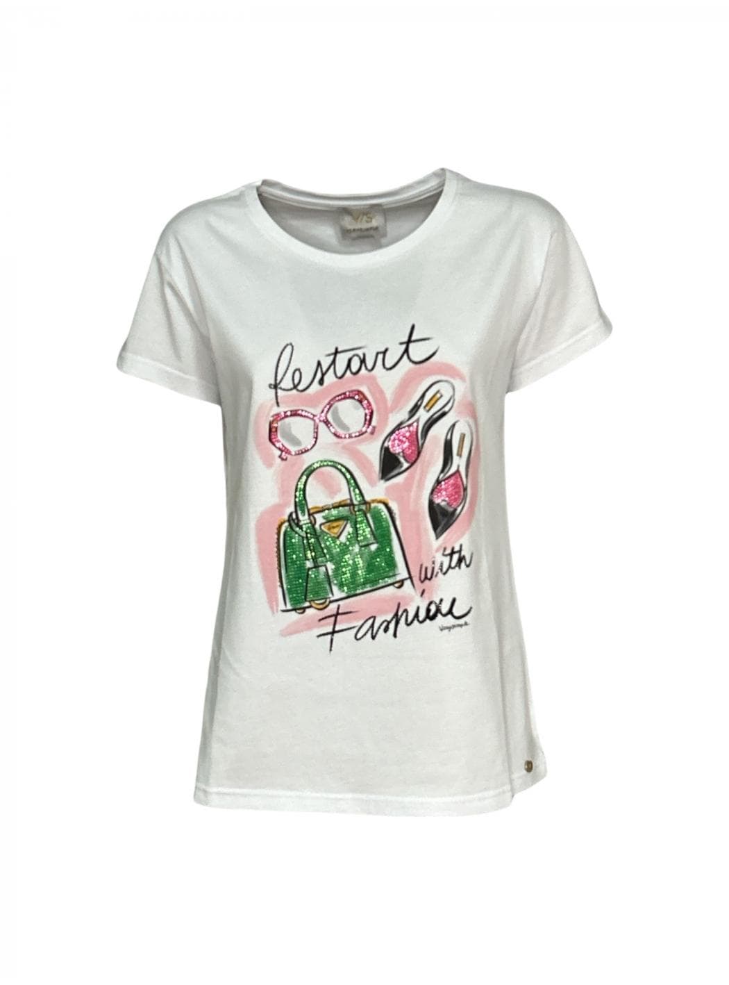 T-shirt Woman Very Simple V148