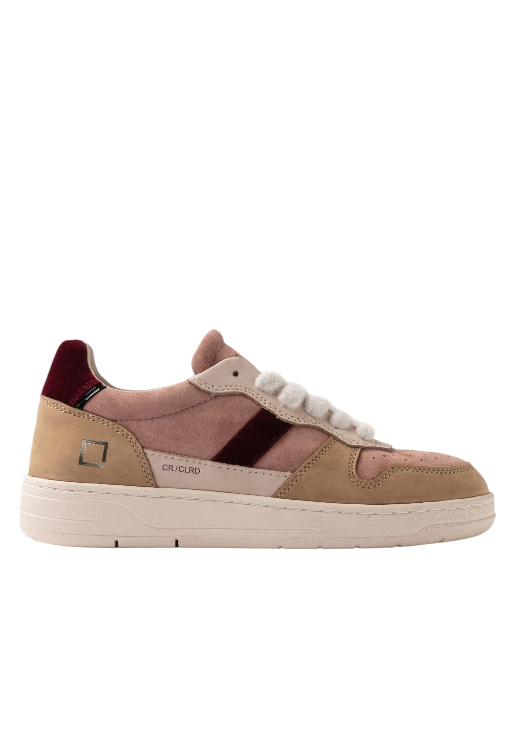w431-c2-co-rs Date Women's Suede Pink