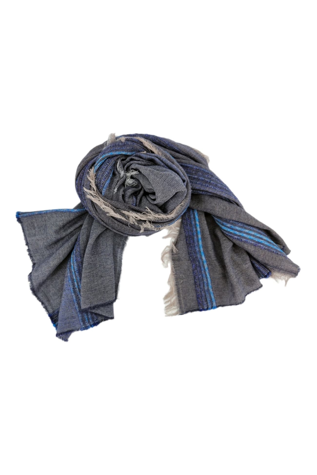 GAYNOR BONGARD Scarfs Denim blue