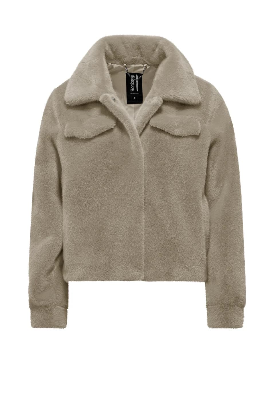 BOMBOOGIE Coats Beige
