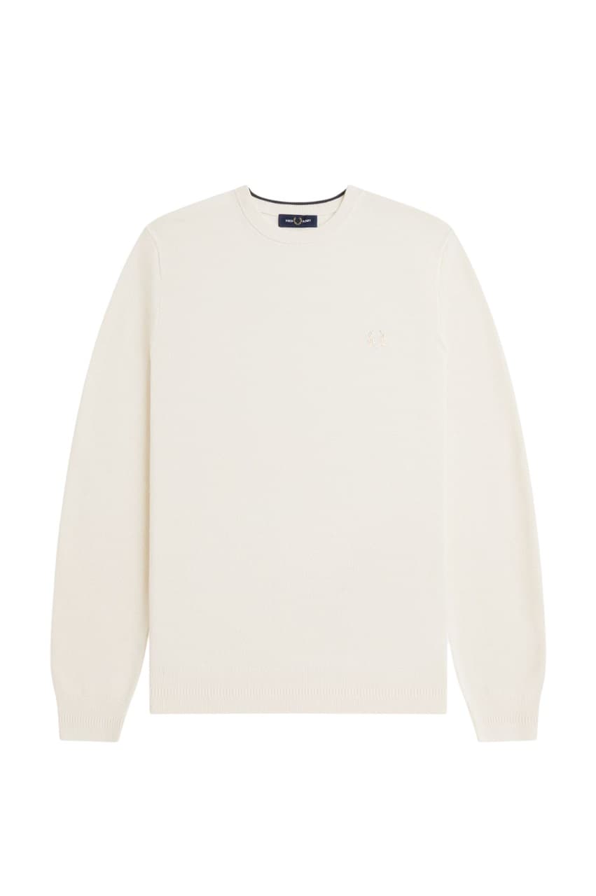 Fred Perry Sweaters Cream