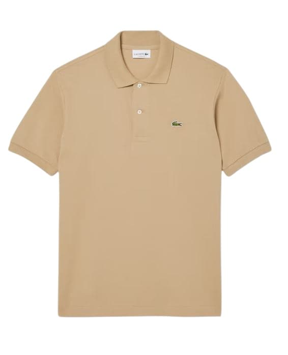 Lacoste T-shirts and Polos Beige