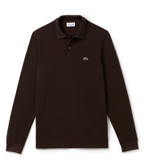 lacoste T-shirts and Polos Brown
