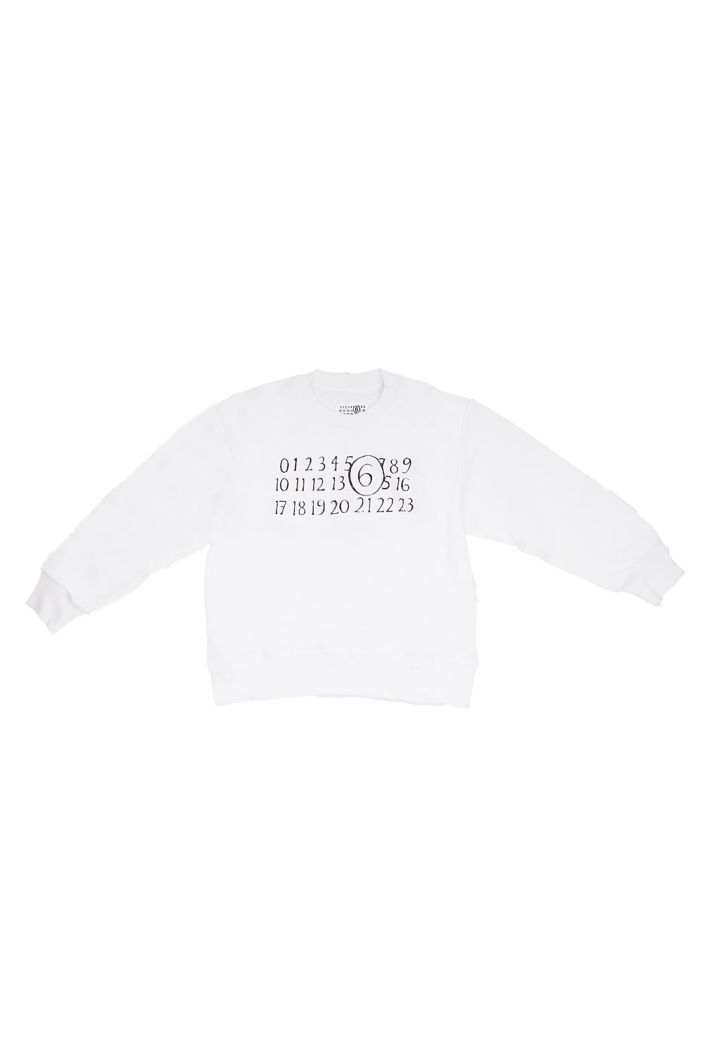MM6 Maison Margiela Sweaters White