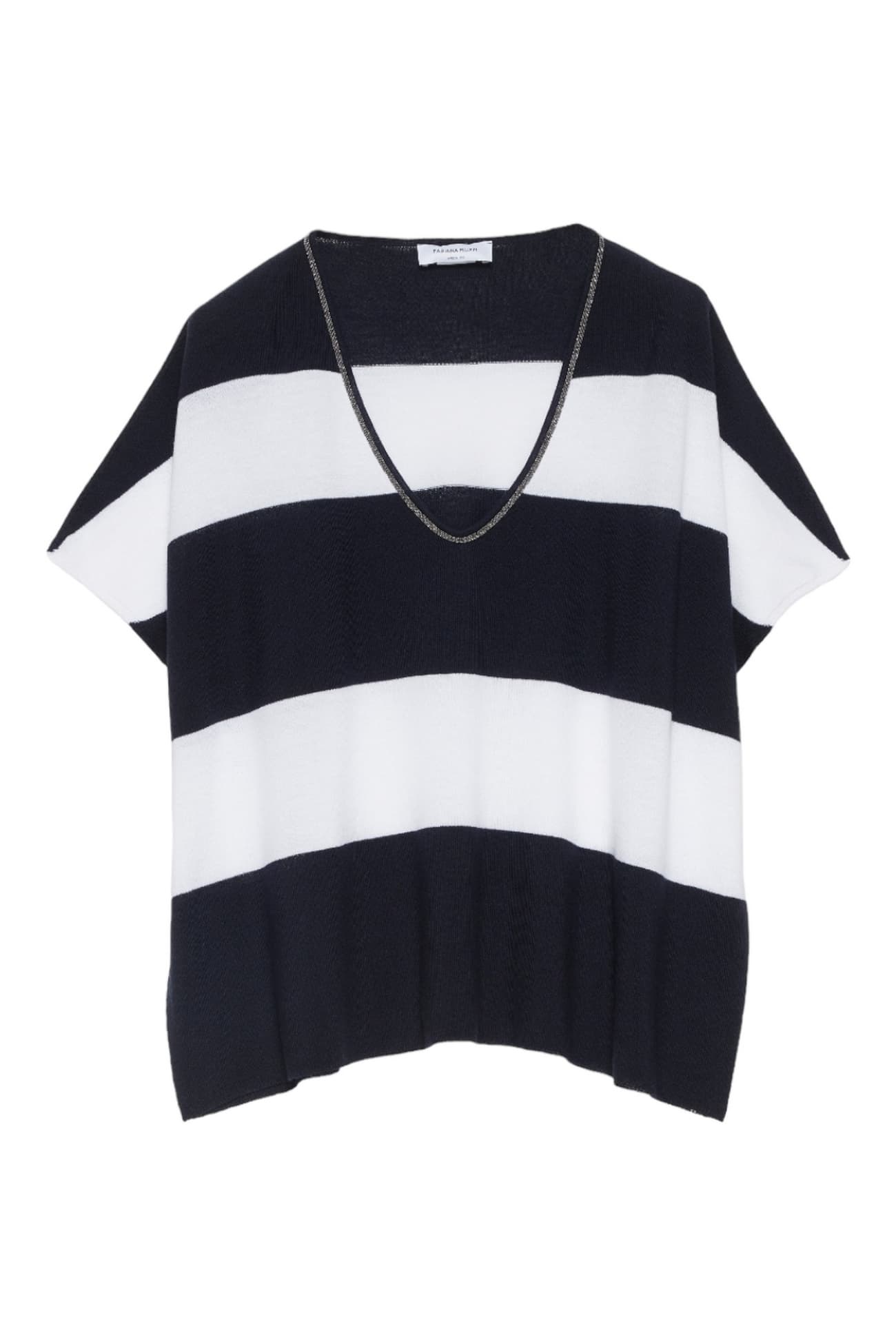 Fabiana Filippi Sweaters White/blue