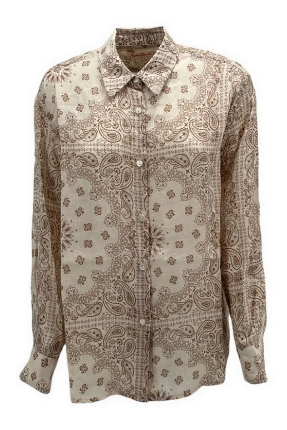 MC2 Saint Barth Shirts Beige/ivory