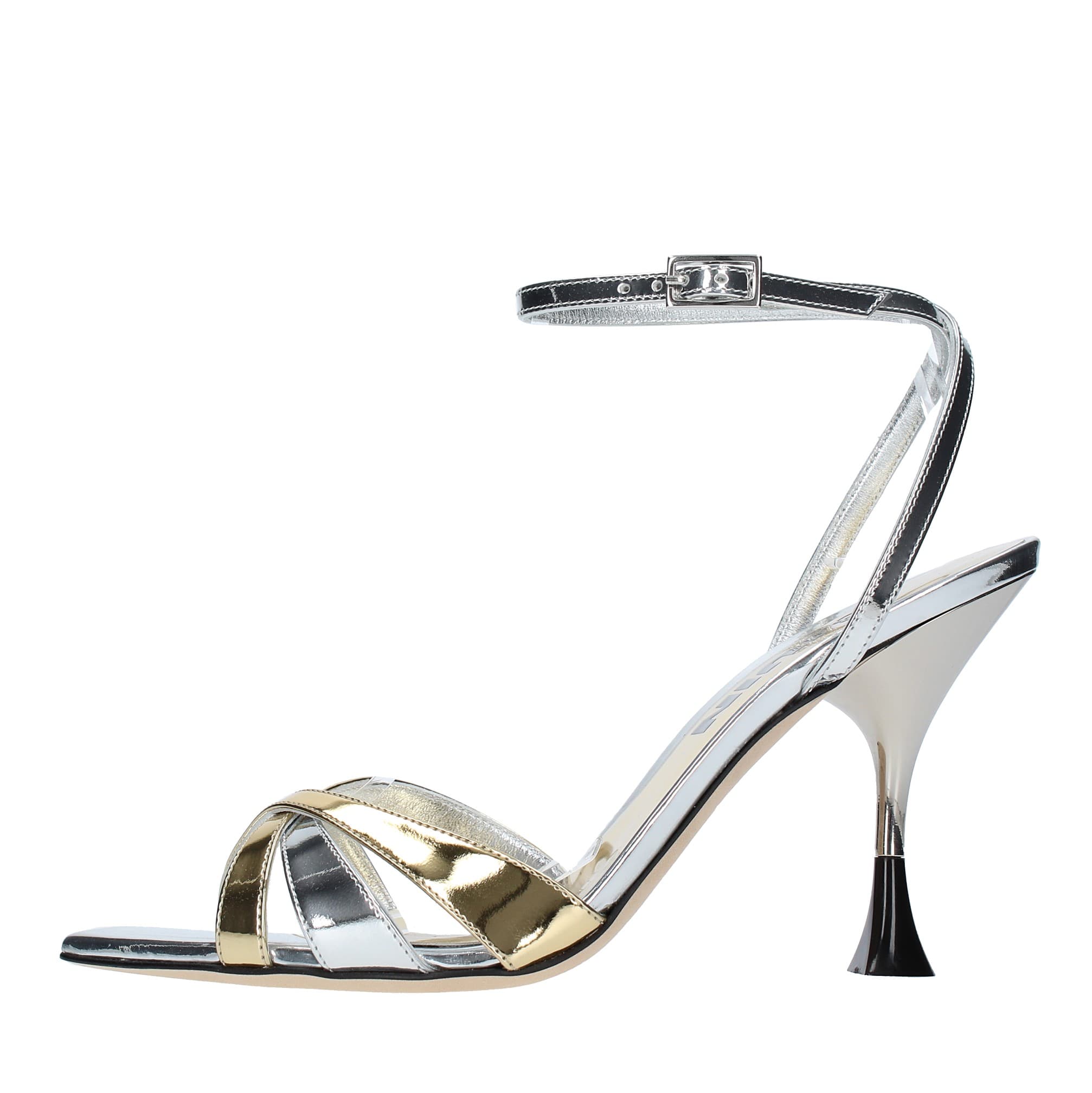 3JUIN Sandals Silver