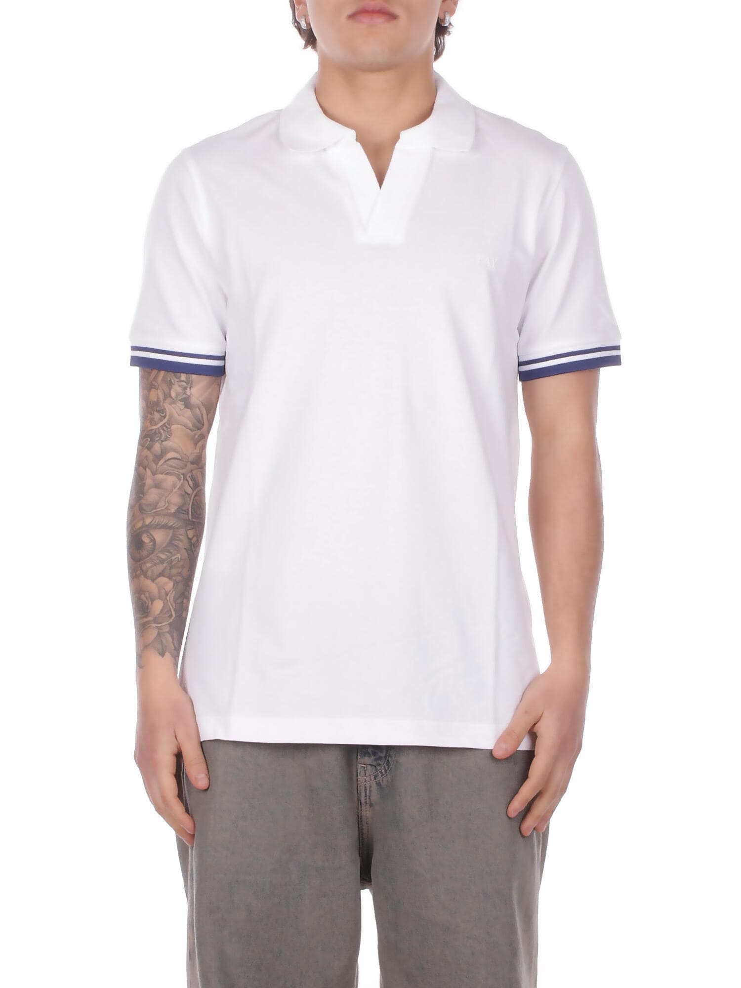 Fay T-shirts and Polos White