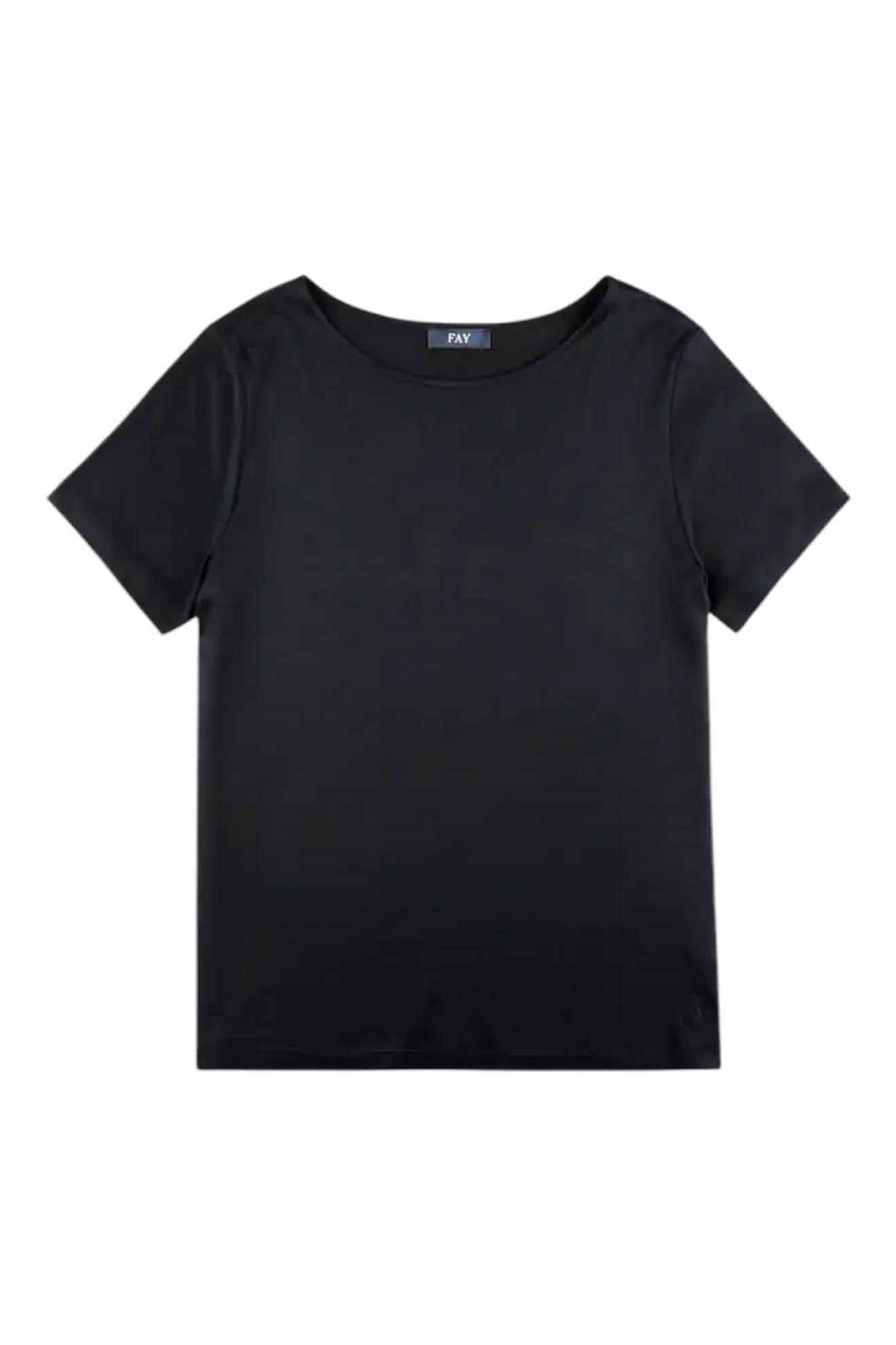 Fay T-shirts and Polos Black