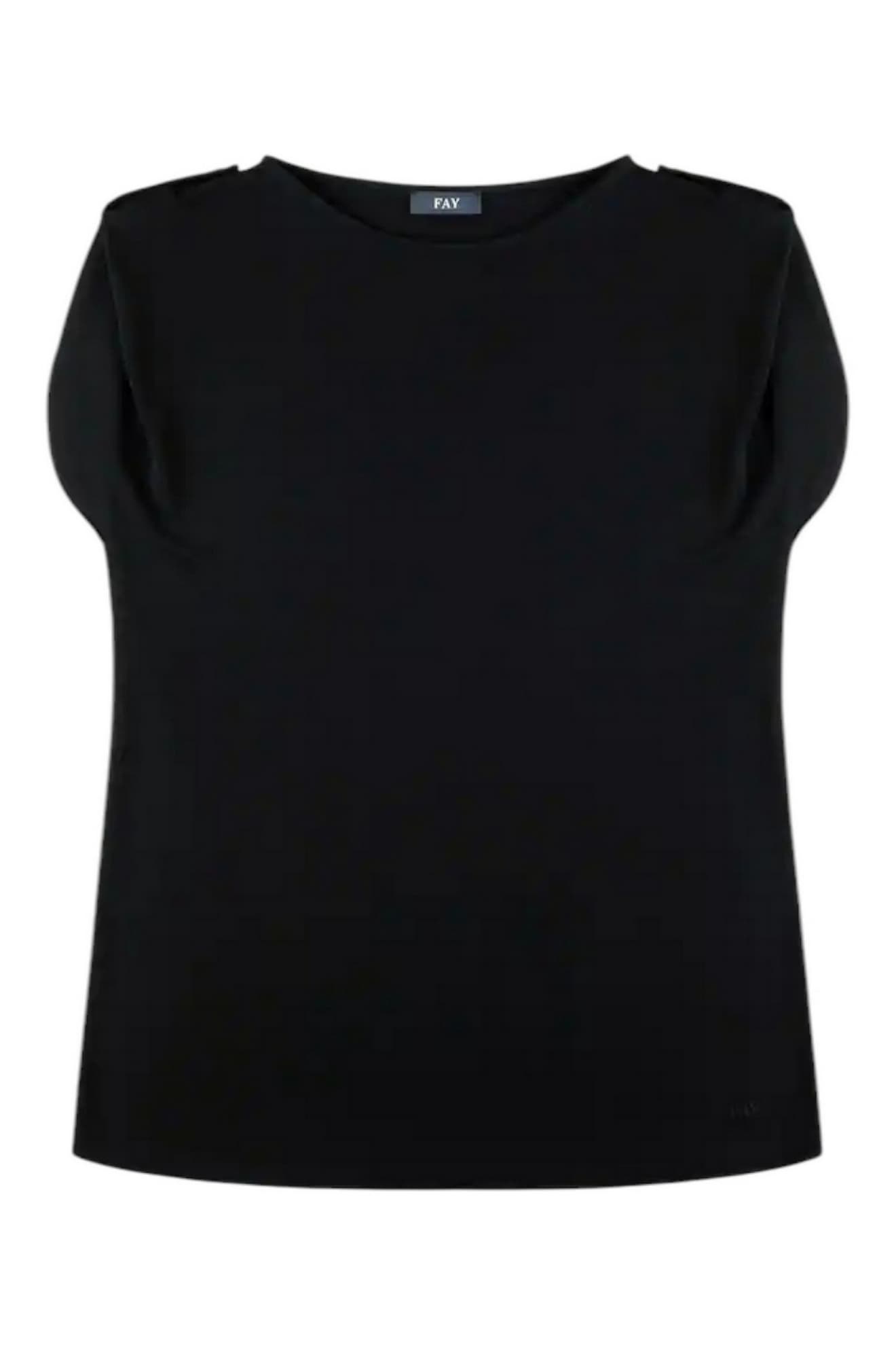 Fay T-shirts and Polos Black