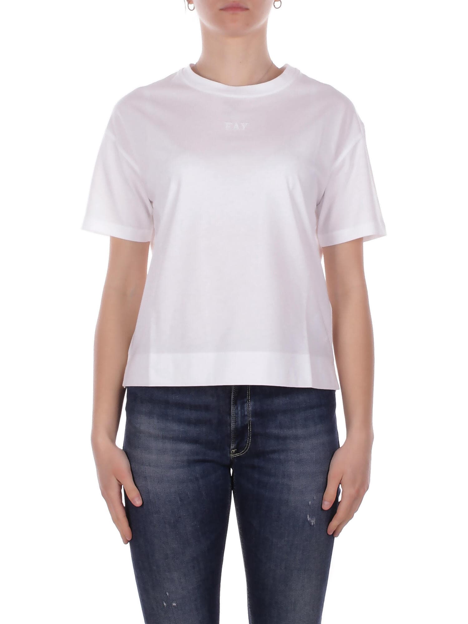 Fay T-shirts and Polos White