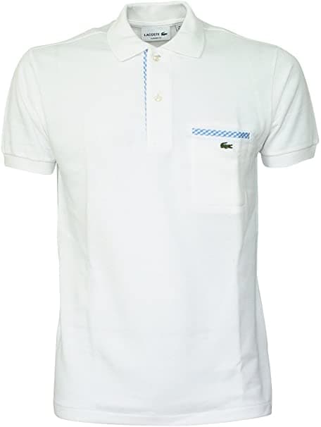 lacoste T-shirts and Polos White