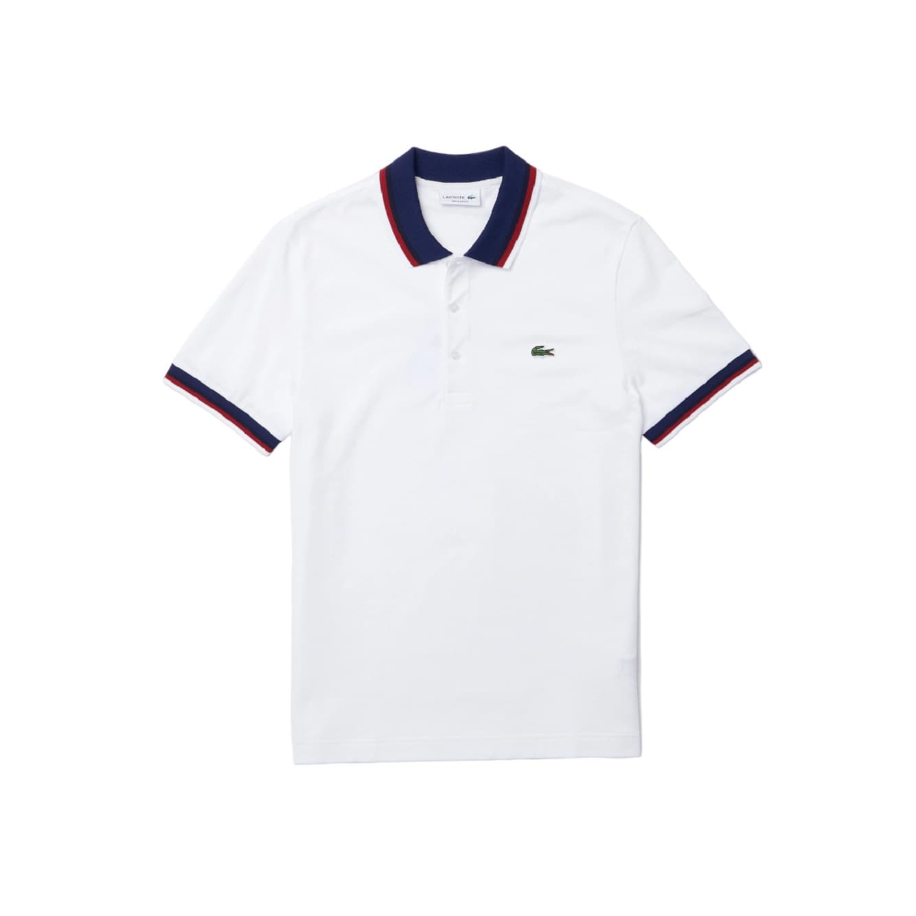 lacoste T-shirts and Polos White