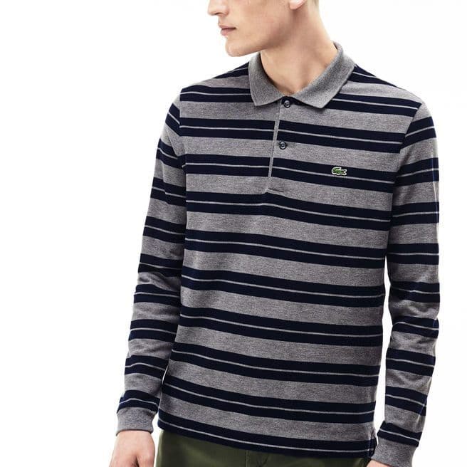 lacoste T-shirts and Polos Grey