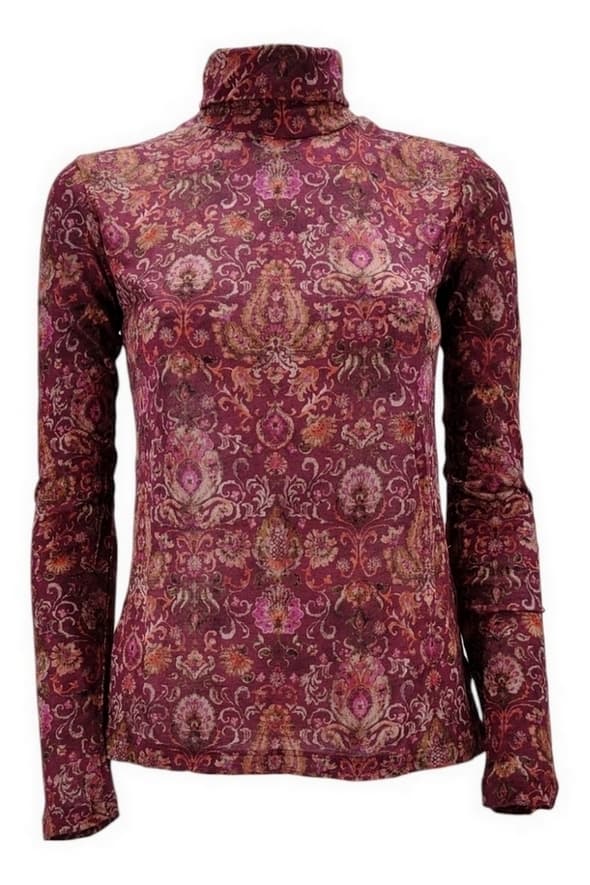 Caliban T-shirts and Polos Cyclamen/bordeaux