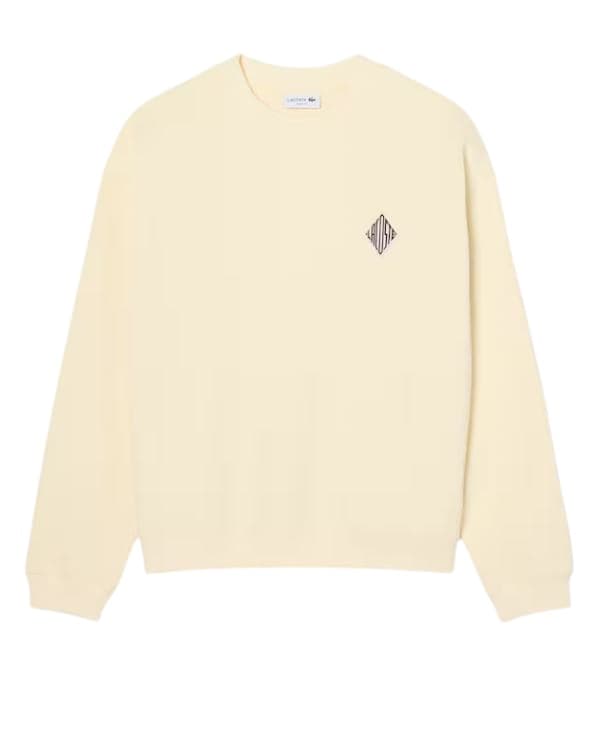 Lacoste Sweaters Cream