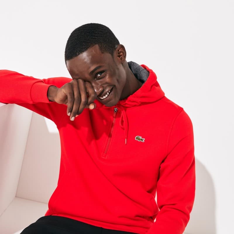 lacoste Sweaters Red