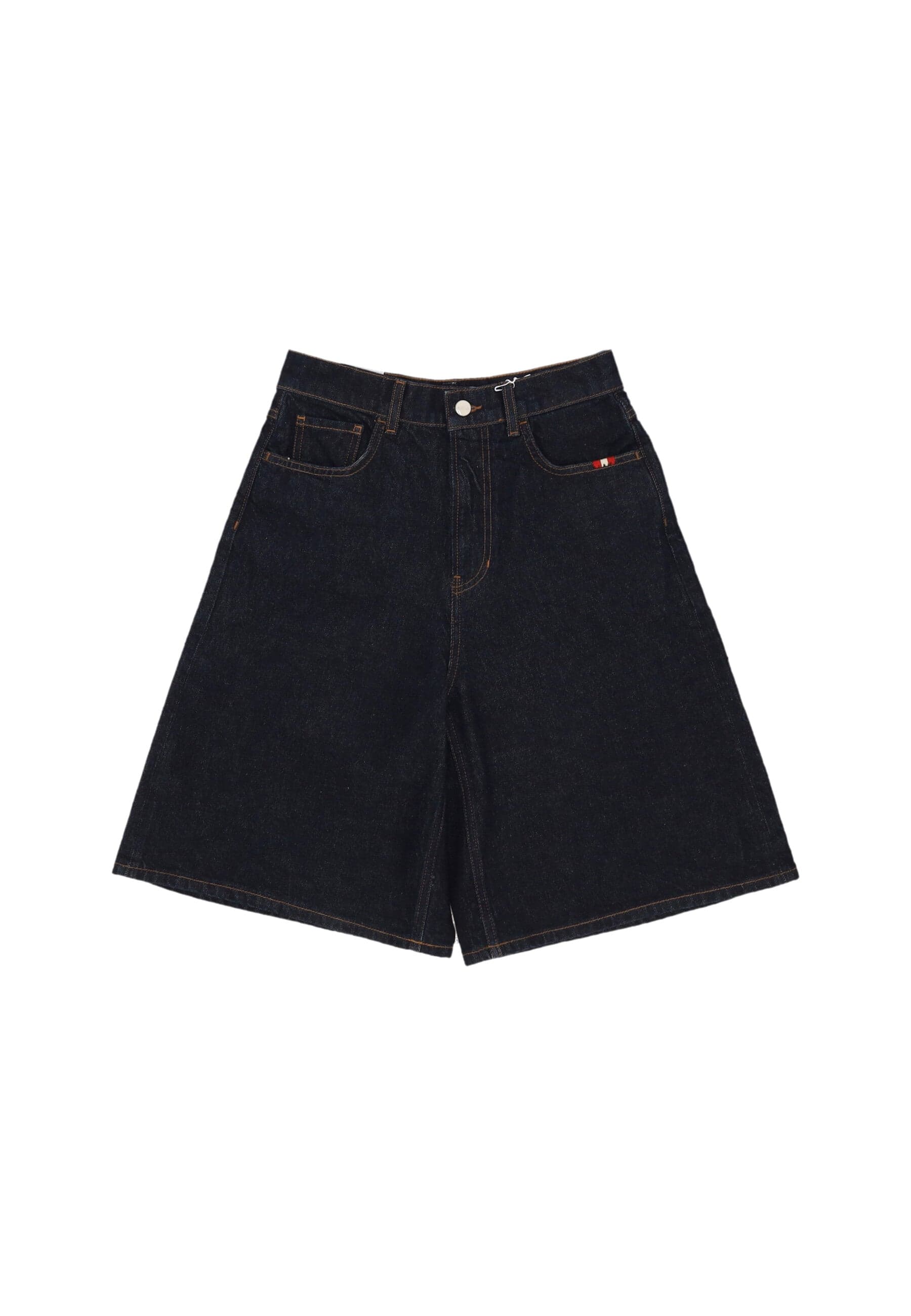 Jeans Corto Donna W Crew Bermuda Denim