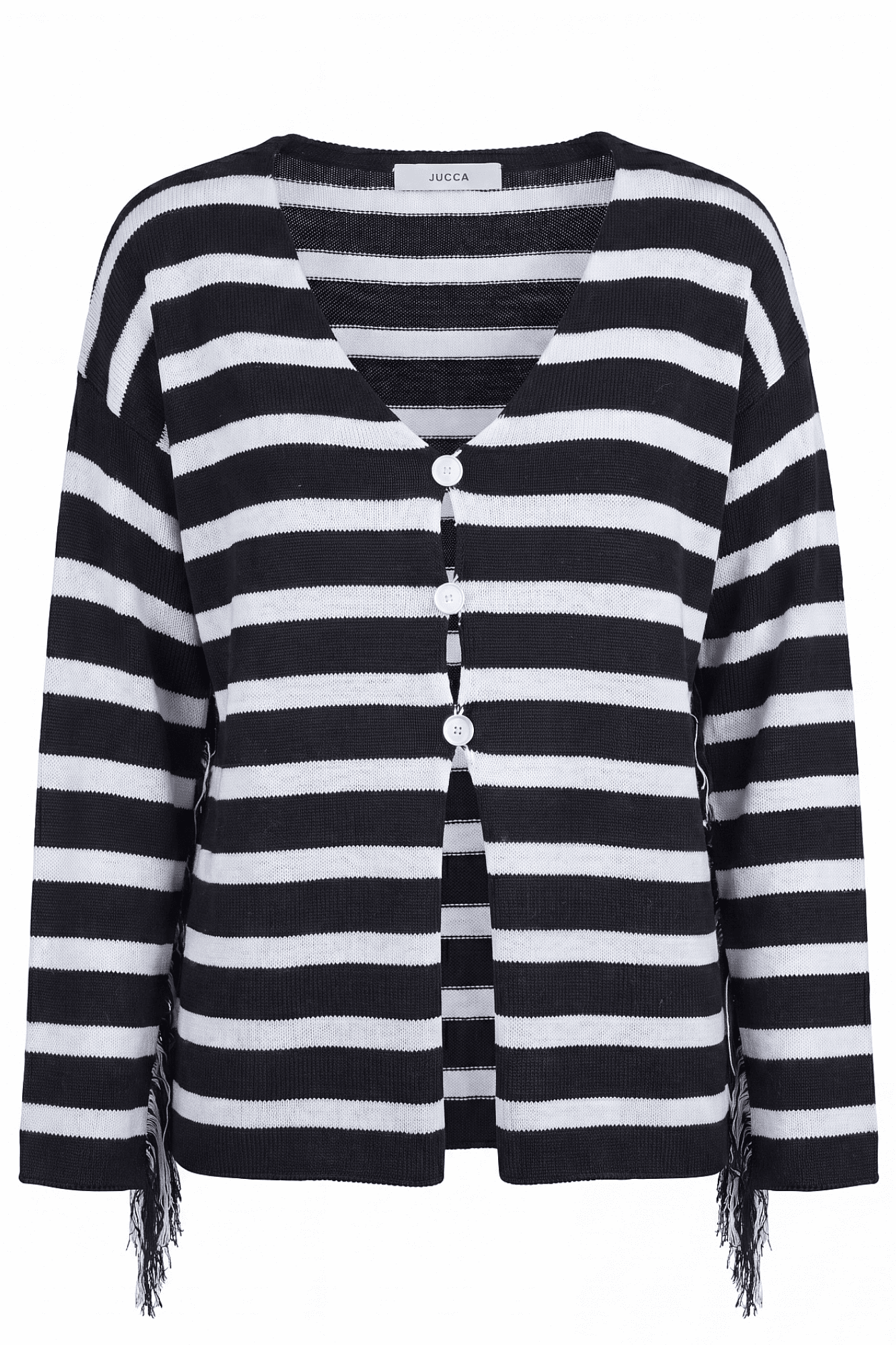Jucca - Cardigan - 471733 - White/Black