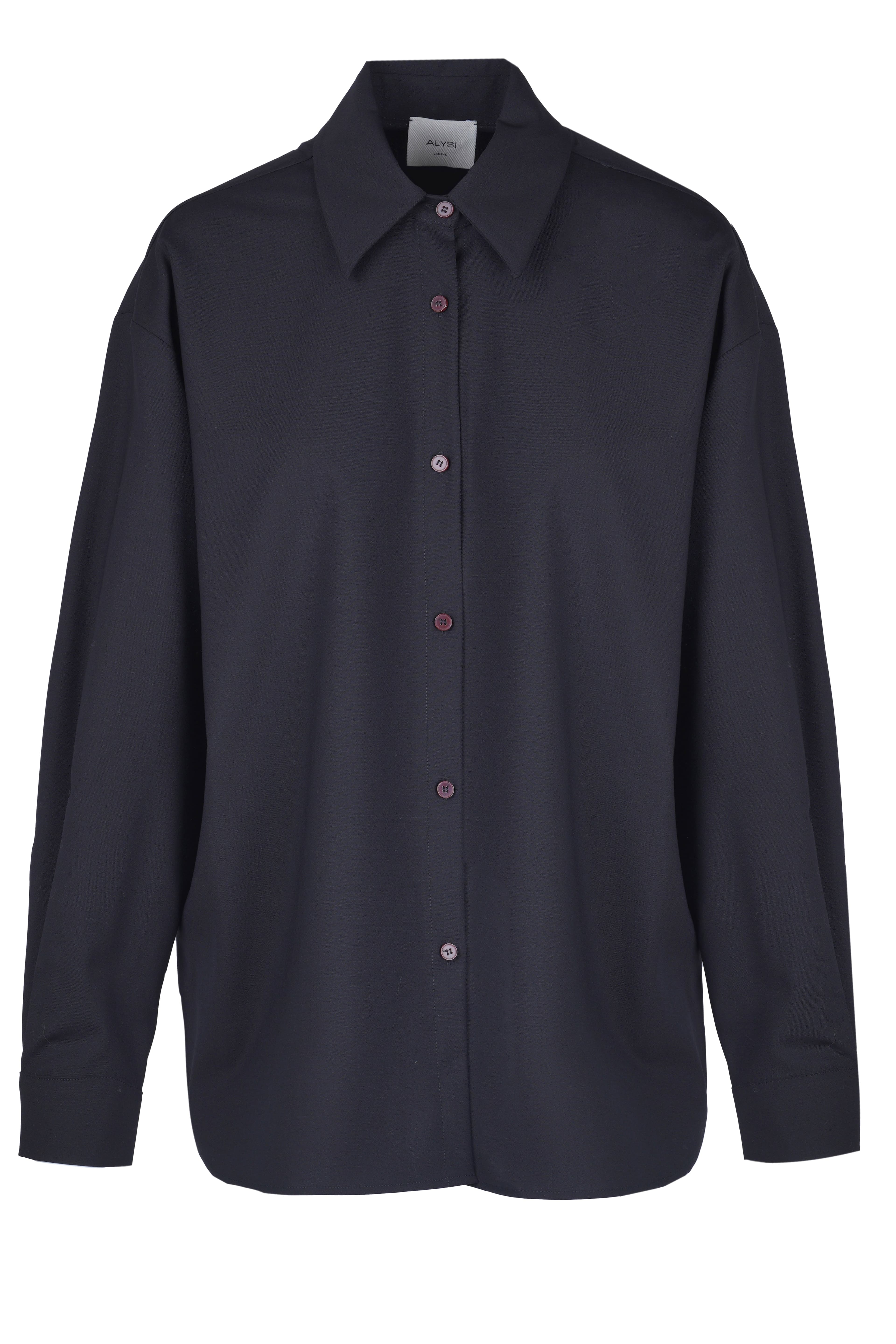 Alysi - Shirt - 480613 - Black