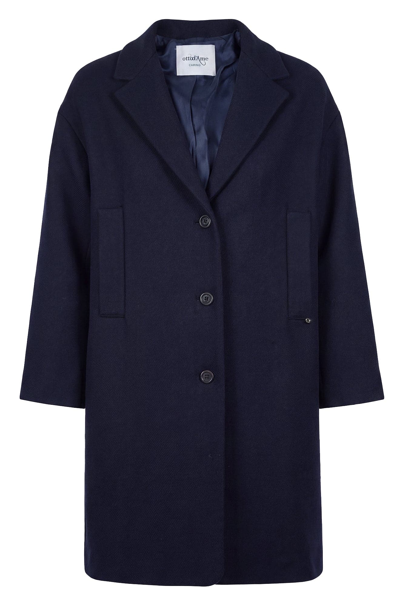 Ottod'ame - Coat - 480347 - Blue