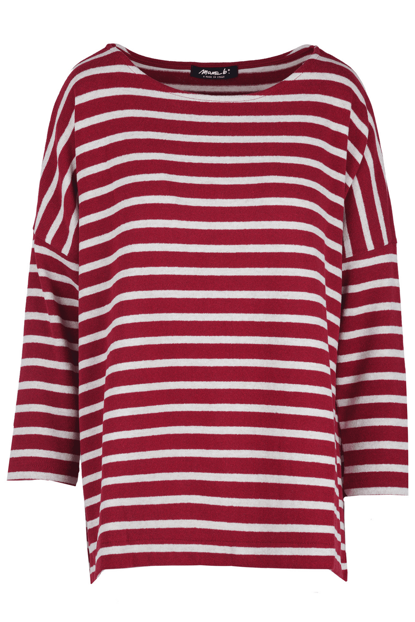 Mama B - Shirt - 480055 - Red/Beige