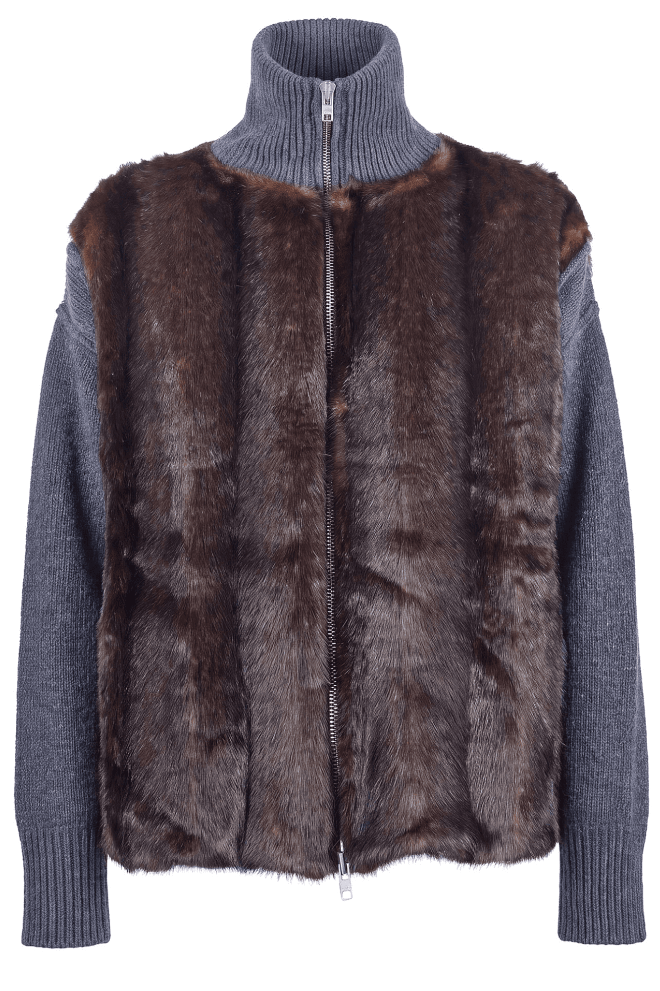 Jucca - Maglia - 480441 - Moro/Grigio