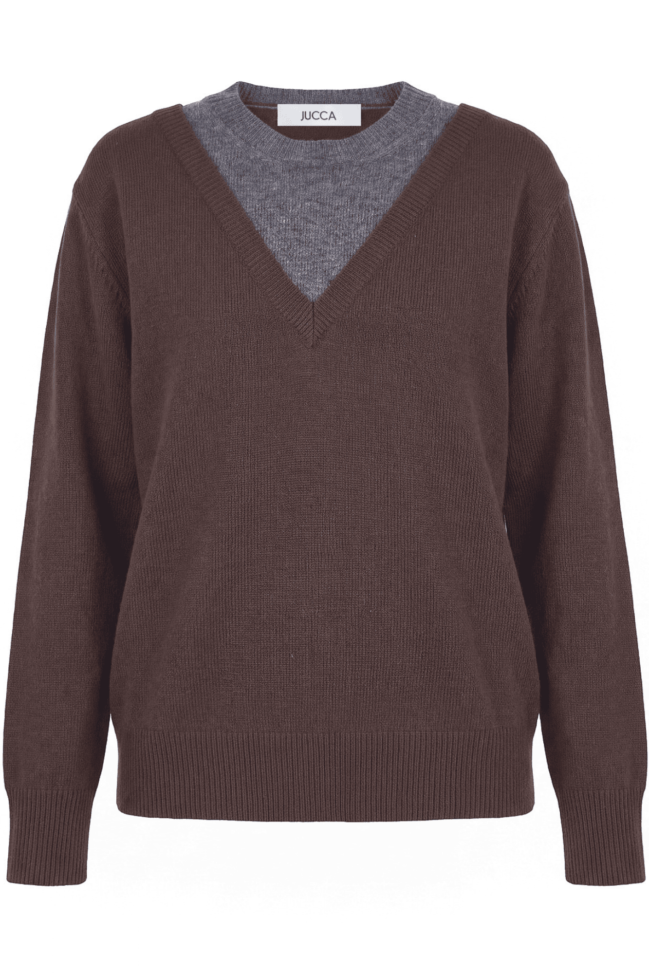 Jucca - Maglia - 480446 - Moro/Grigio