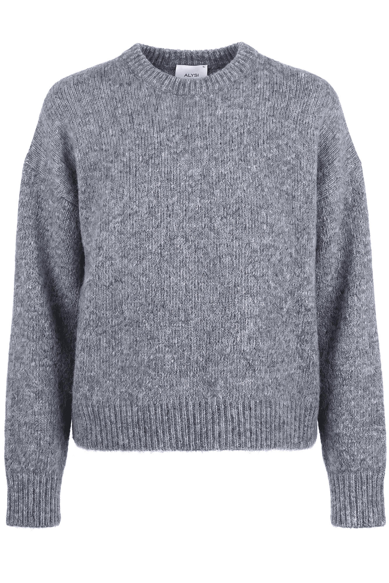 Alysi - Shirt - 480618 - Grey