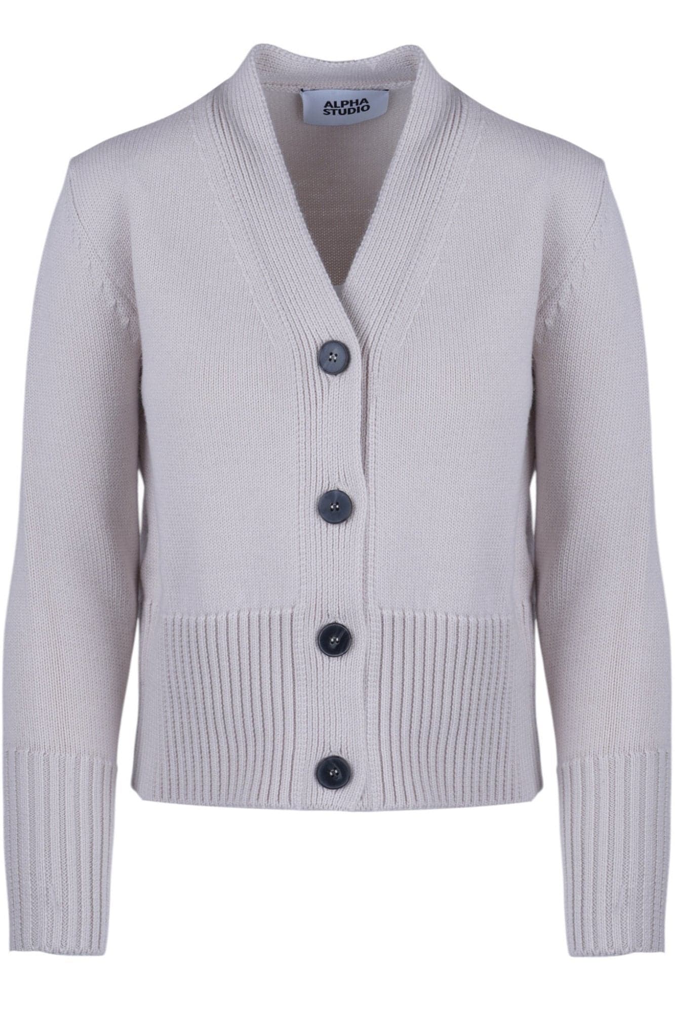 Alpha Studio - Cardigan - 480261 - Cipria
