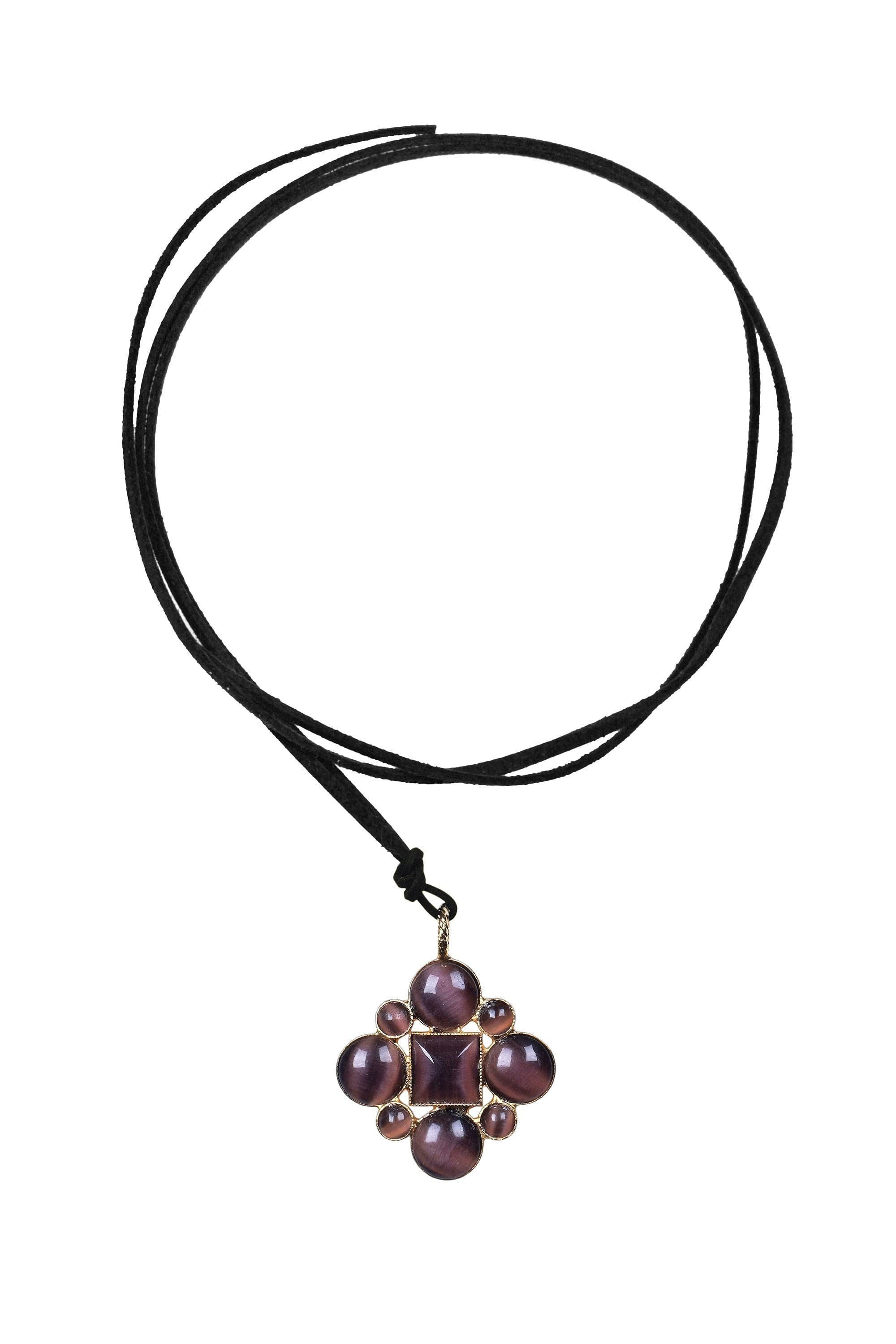 Aleva' Bijoux - Necklace - 481087 - Black
