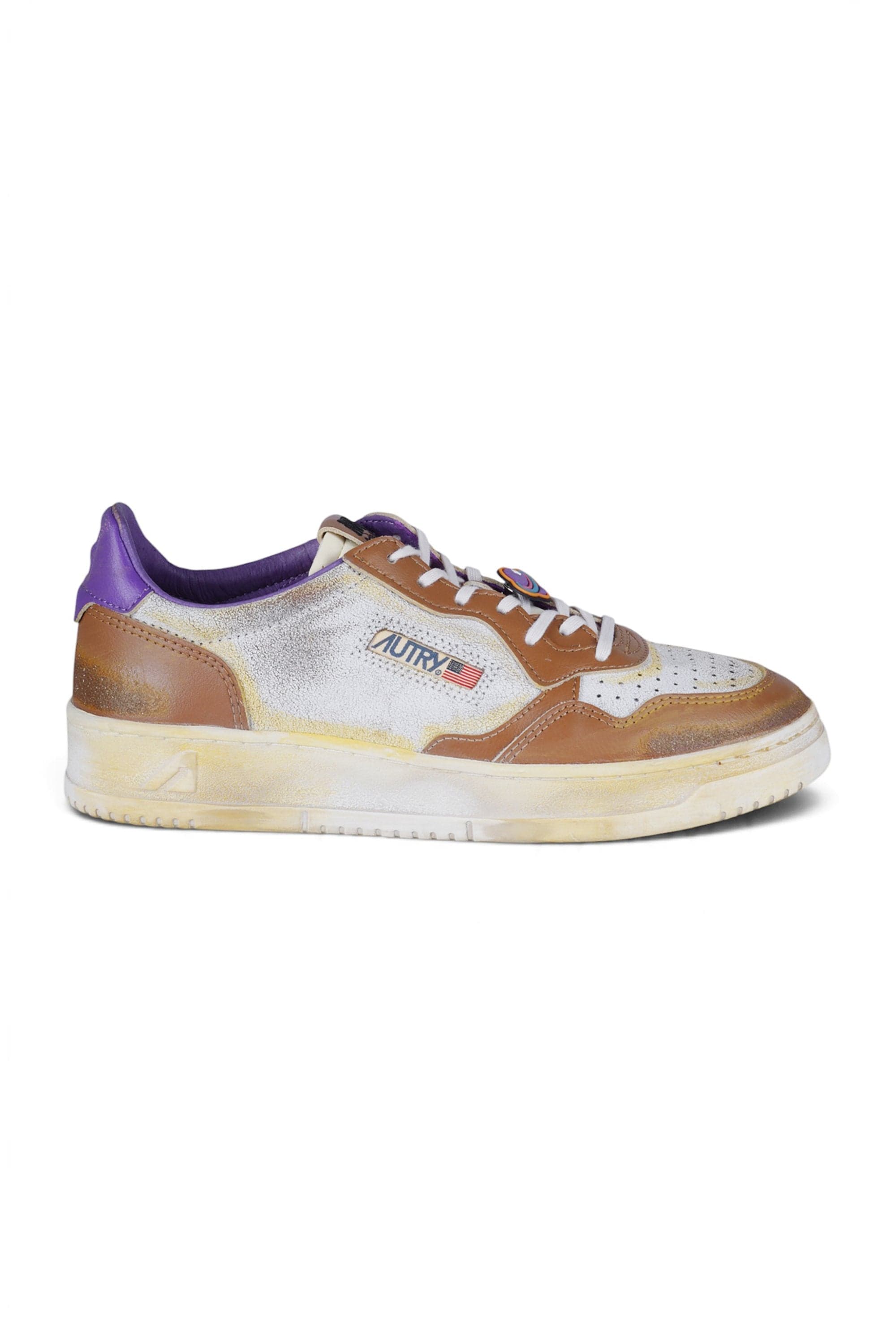 Autry - Sneakers - 480722 - Viola/Cammello