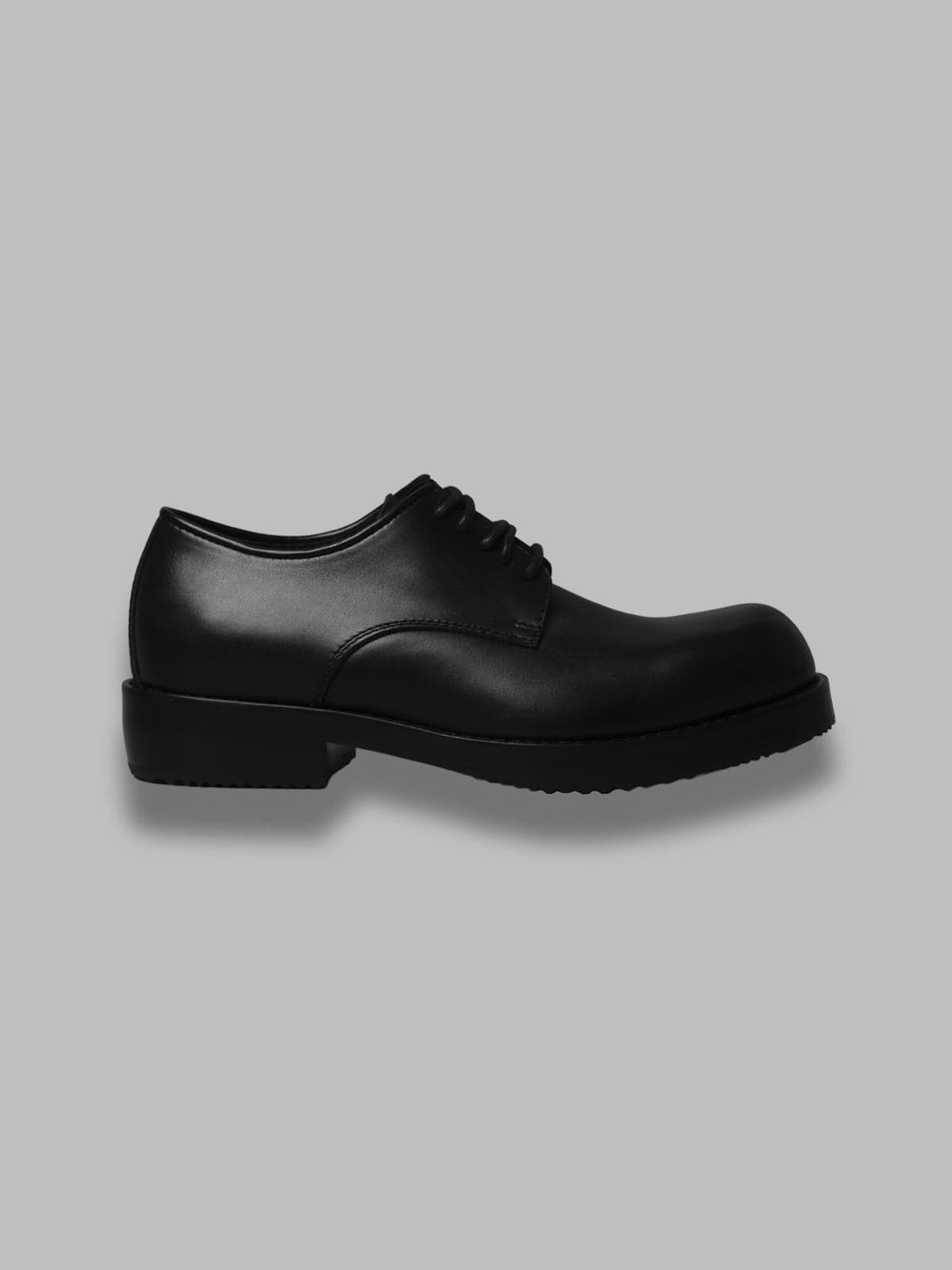 leather derby shoes
