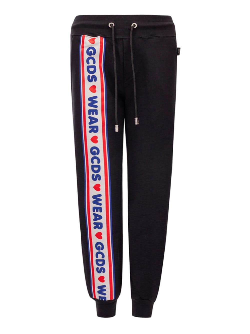 Black Jogging trousers with logo Gcds