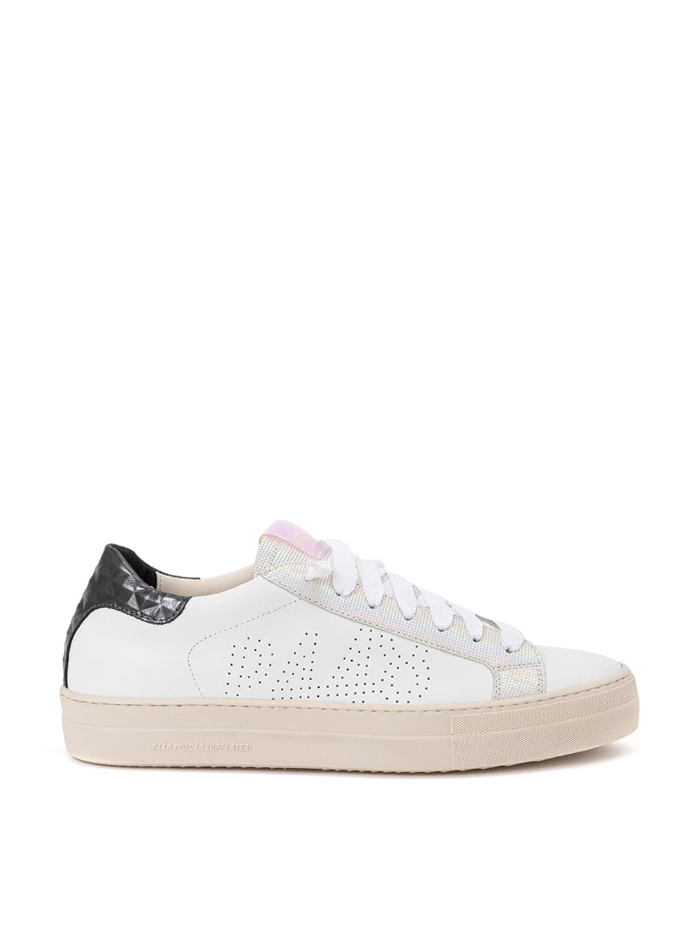 Thea Dark leather sneakers P448