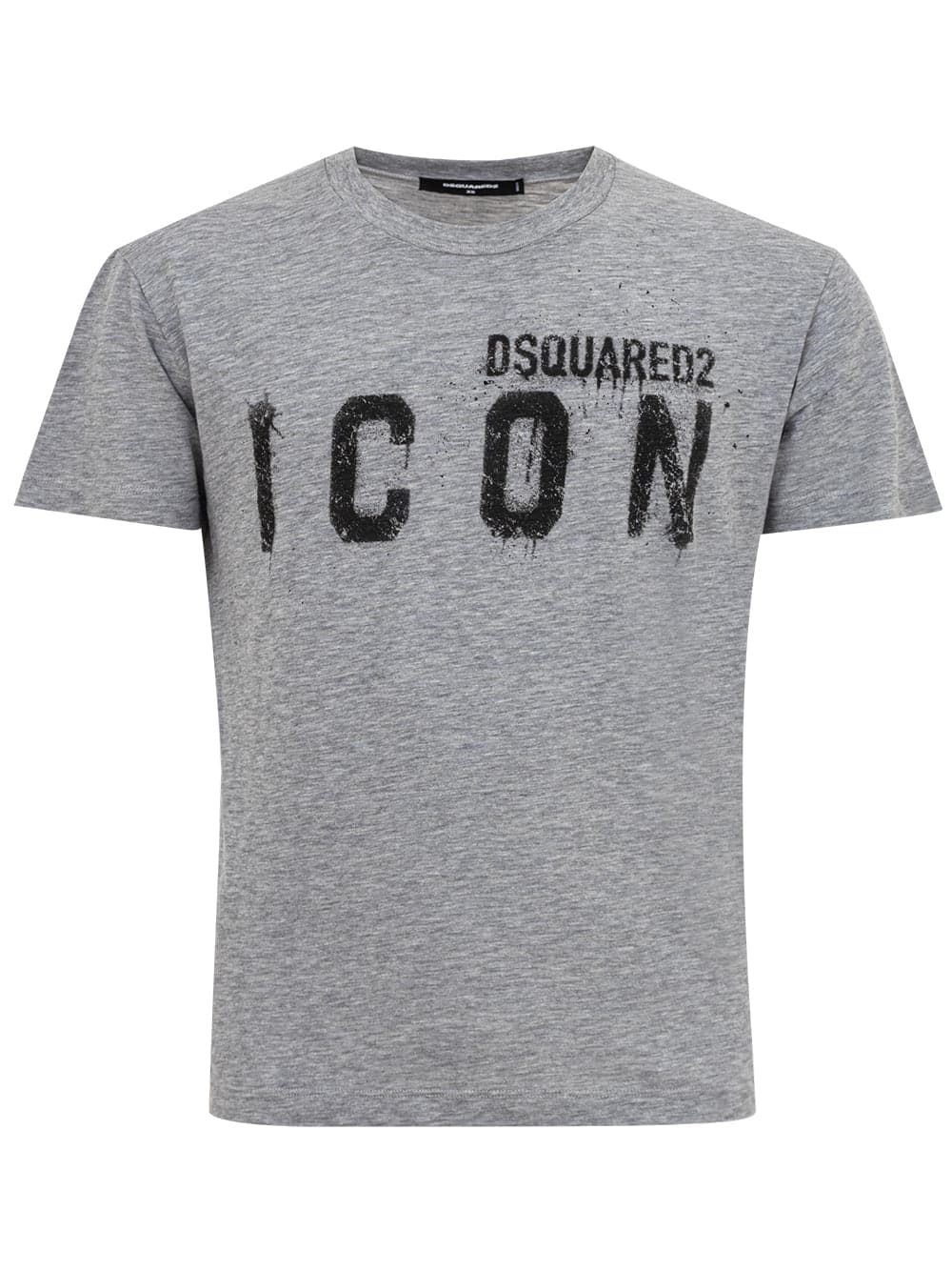 T-Shirt Grey Melange Dsquared2