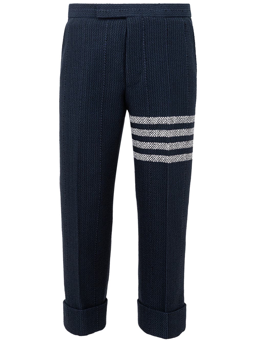 Blue Tweed trousers Thom Browne