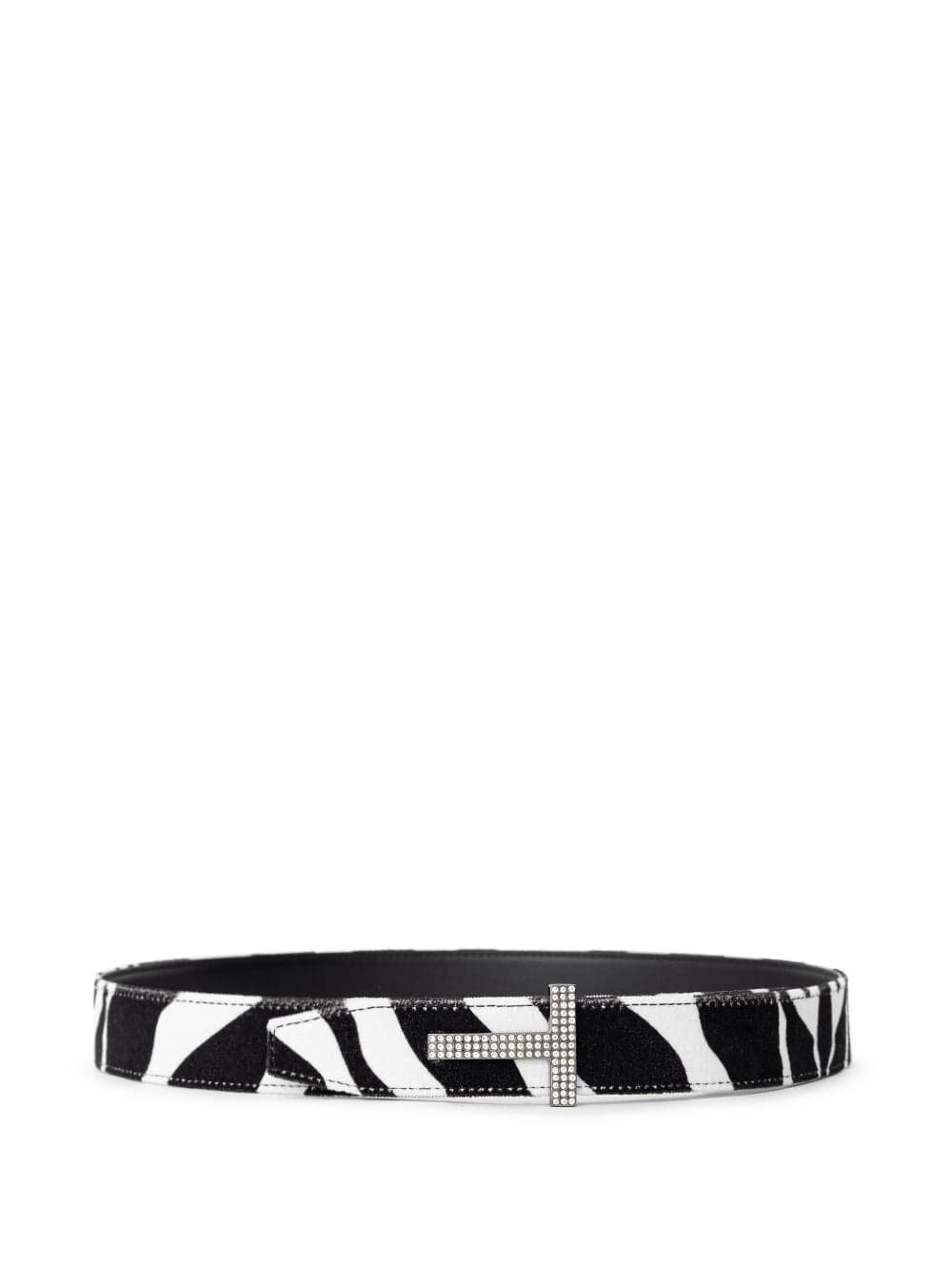 White Velvet Belt Tom Ford