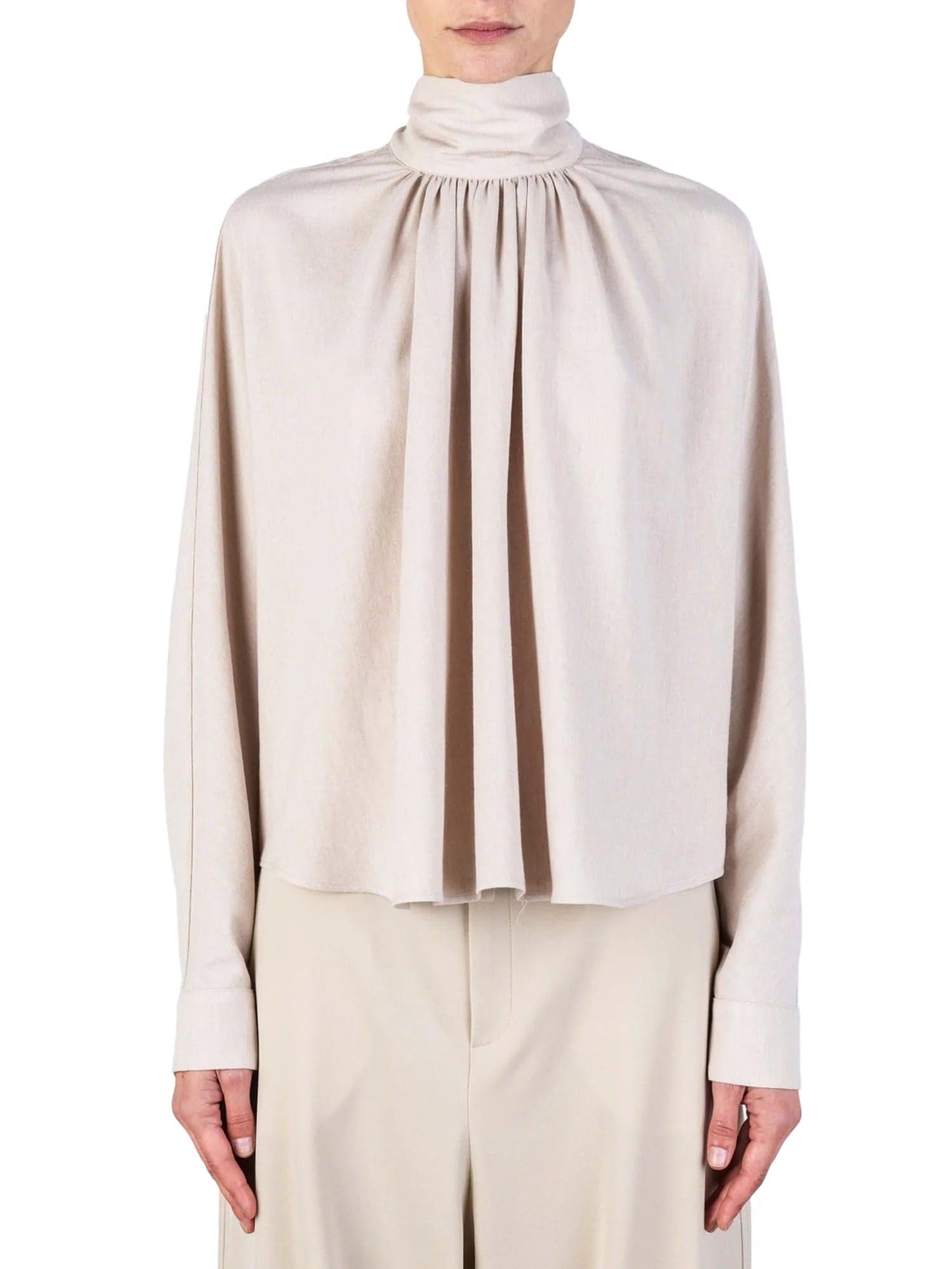 Alysi - Blusa con Collo Alto