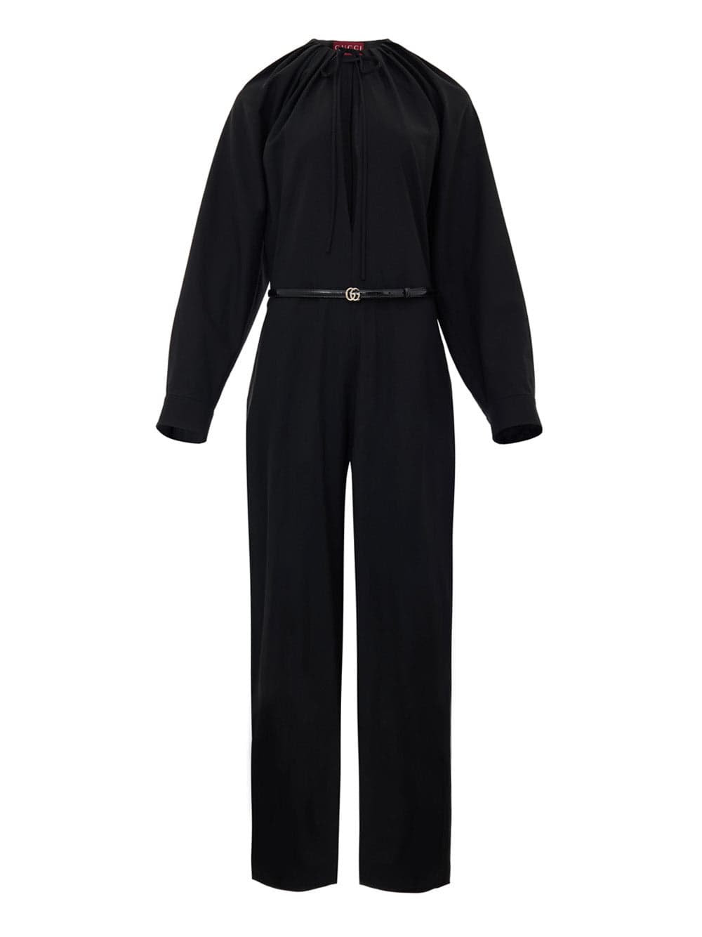 Dress in Black with Belt Gucci