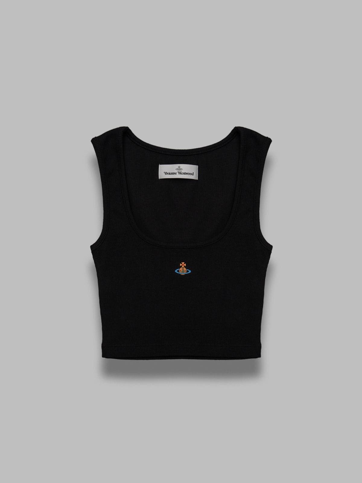 cropped rib dress