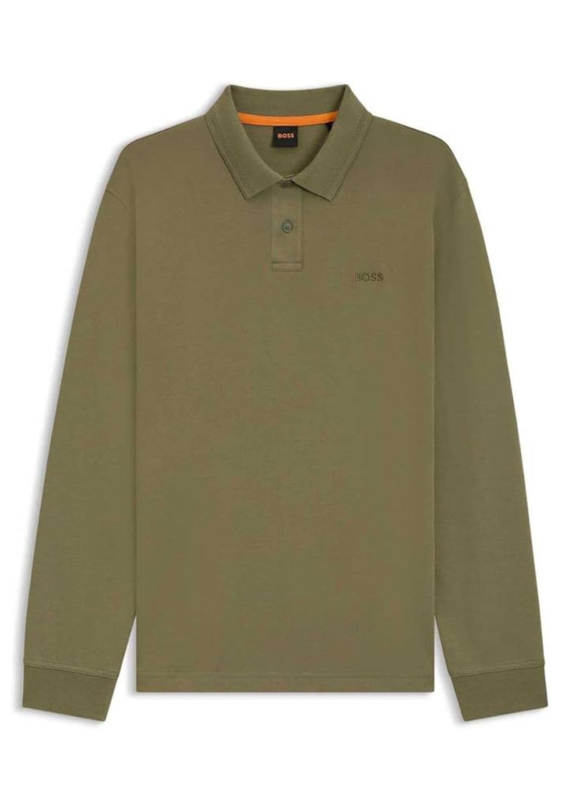 Boss polo pe_interlock_long