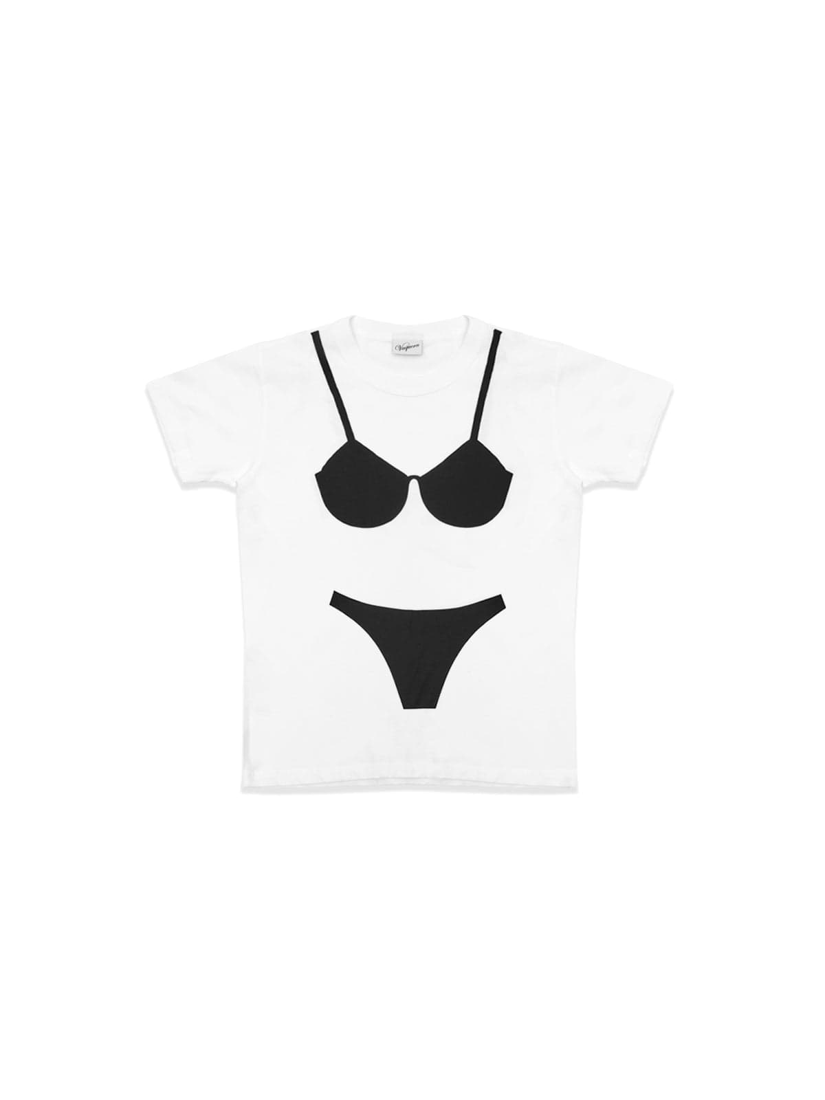 tromper the oeil heel tee