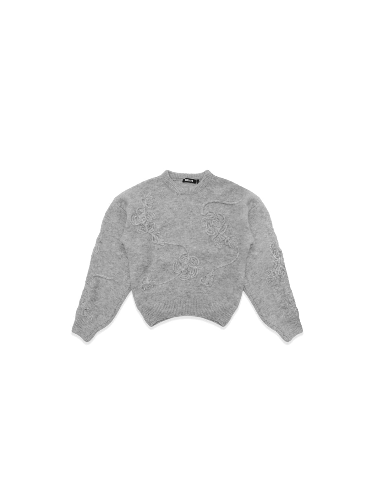 3d flower knit