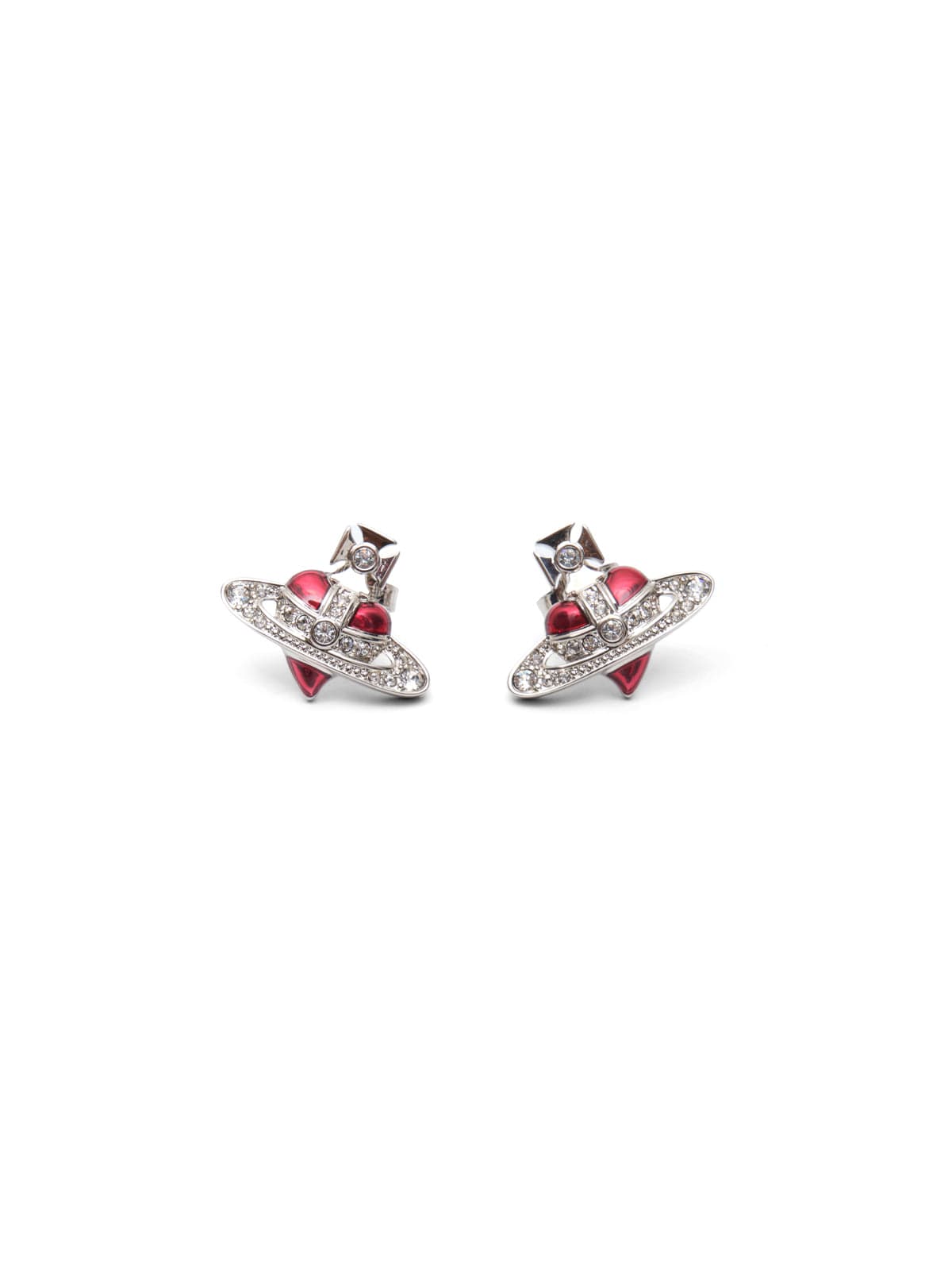 new diamond heart earrings