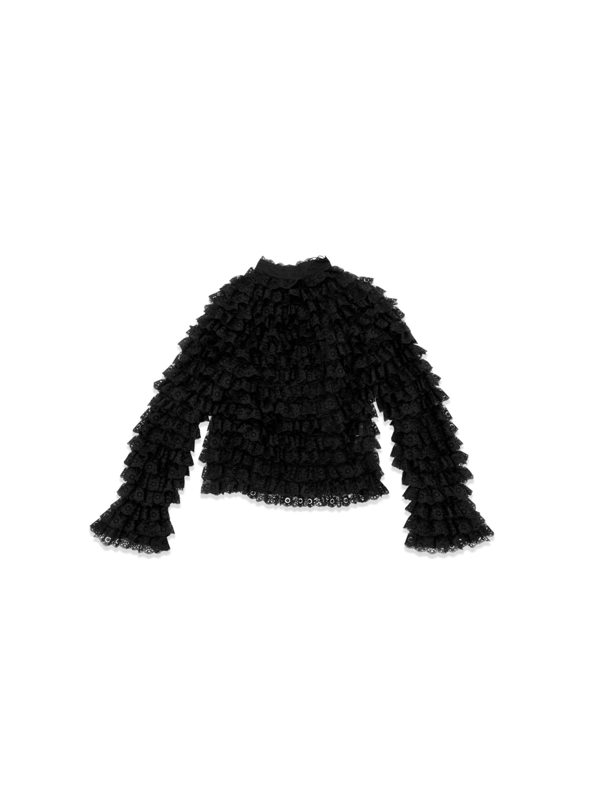 kashvi lace ruffle top