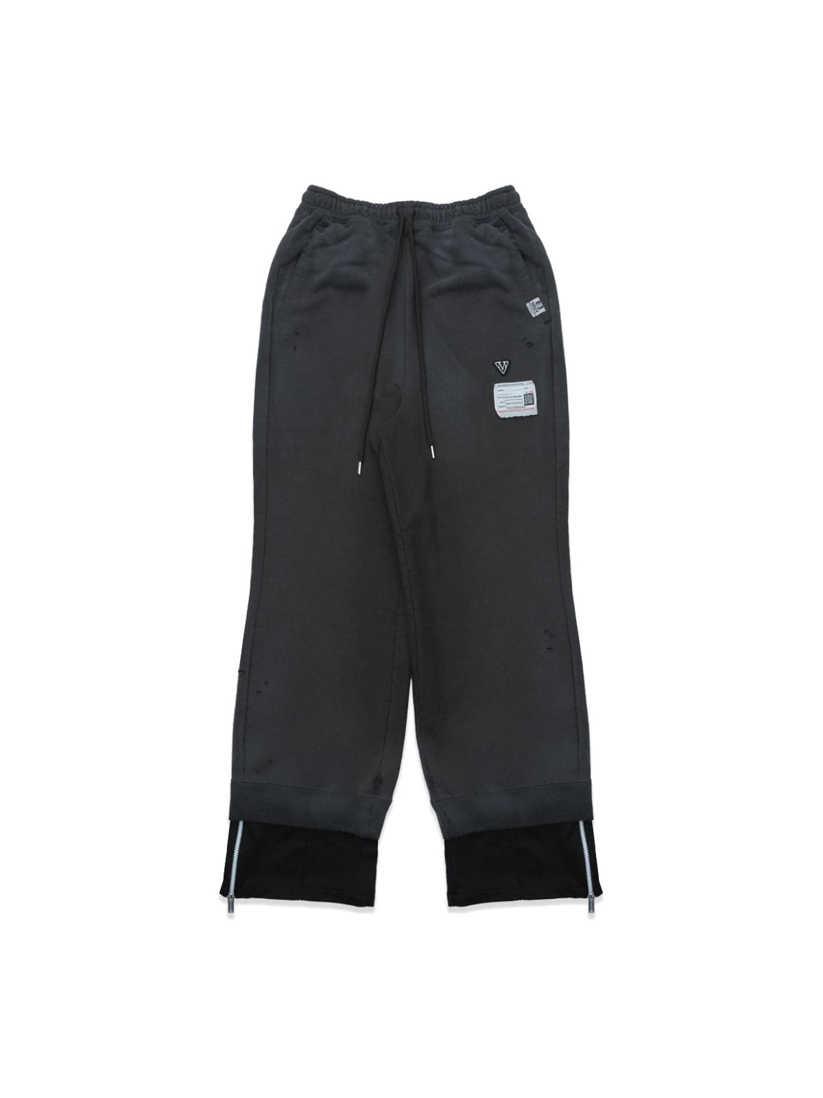 track pants layered sweat pants