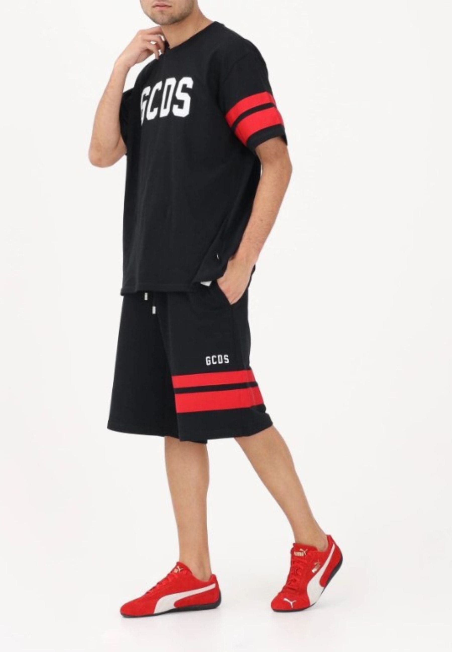 Gcds bermuda logo regular sweatshorts