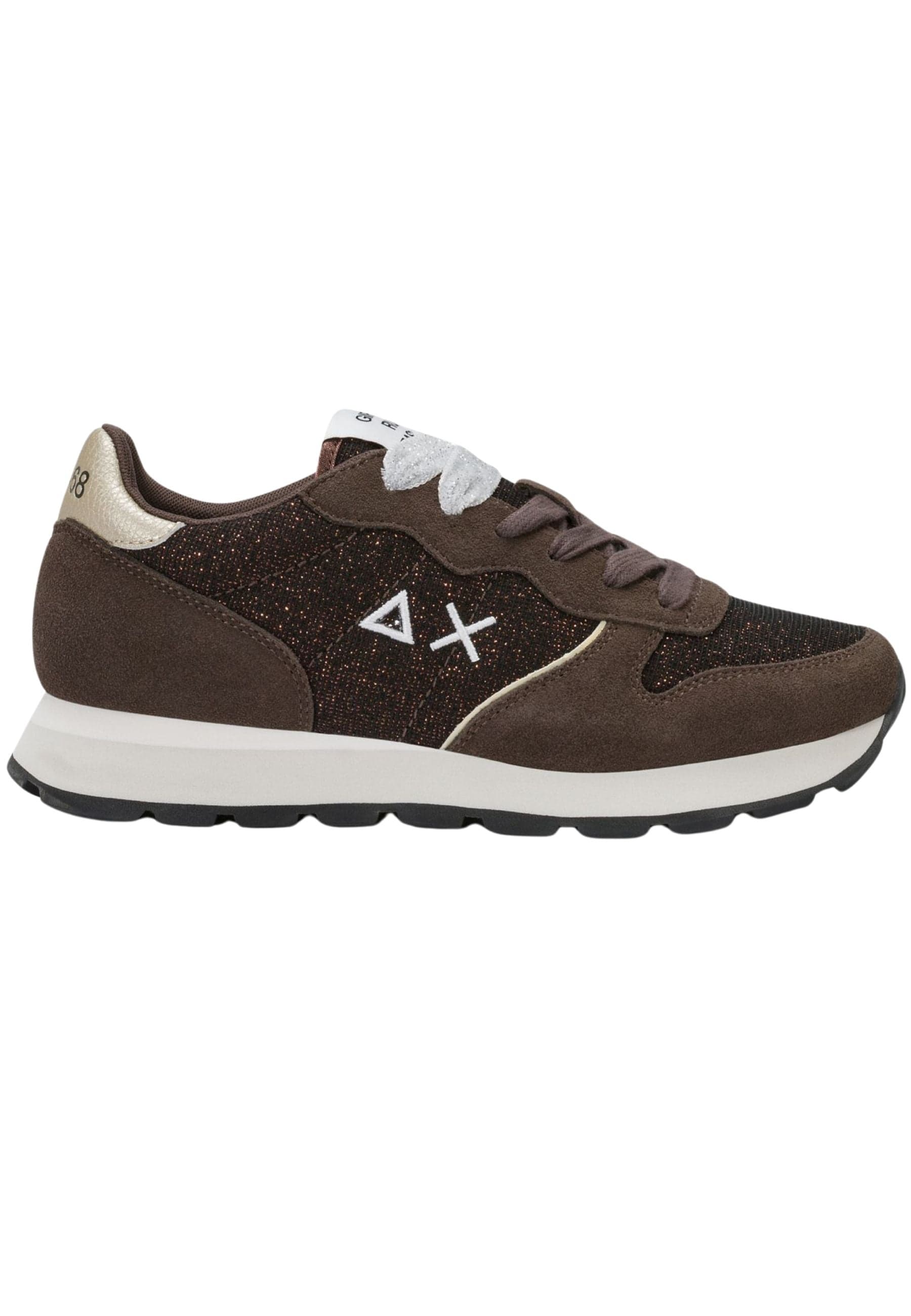 Sun68 Ally glitter textile sneakers